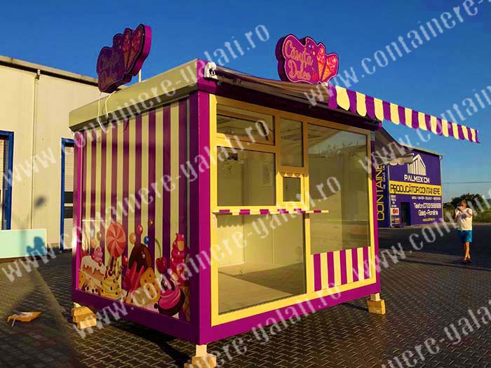 containere magazin cofetarie Tulcea